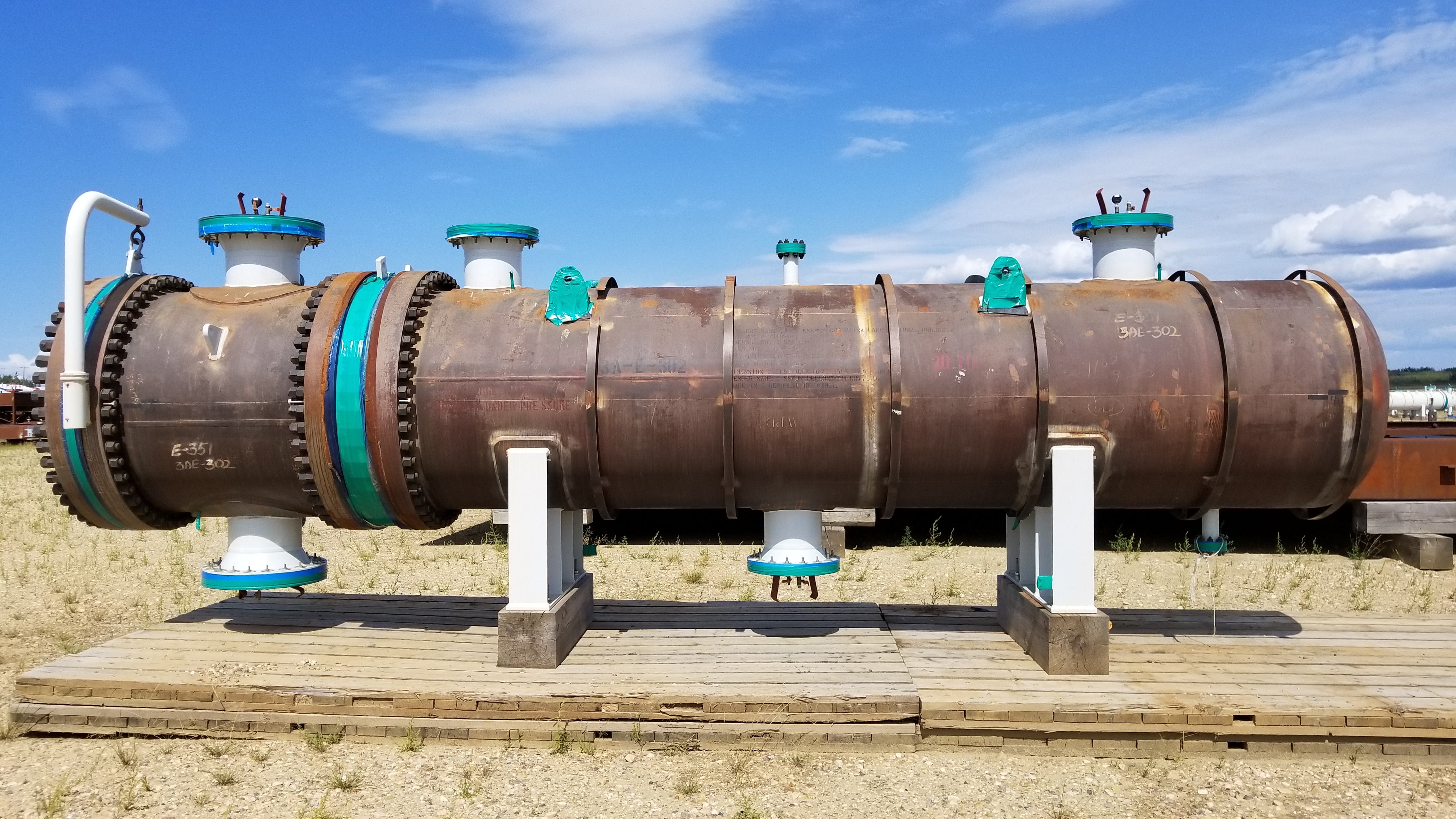 48.2" 3279.8 ft² Shell & Tube Exchanger BFW / MP Steam Condenser